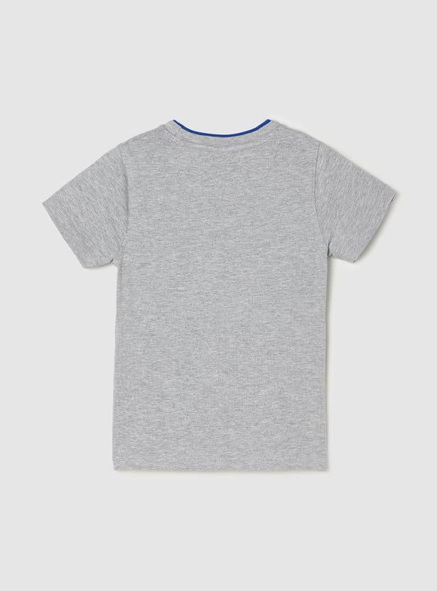 Boys Graphic Printed Knit T-shirt
