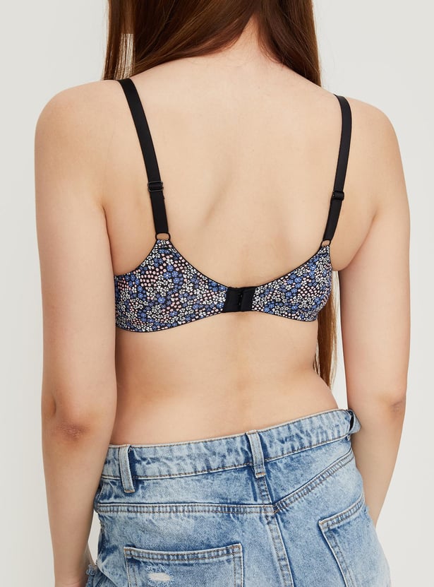 Women Printed Padded Non-Wired Bra