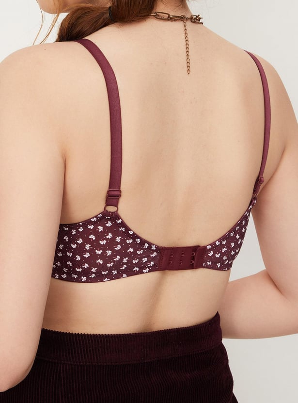 Women Printed Padded Non-Wired Bra