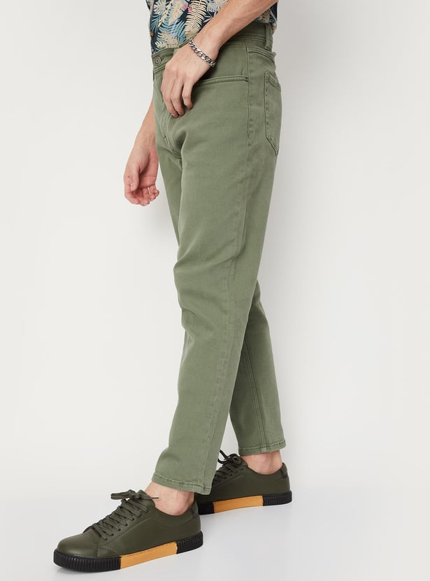 Men Coloured Relaxed Fit Jeans