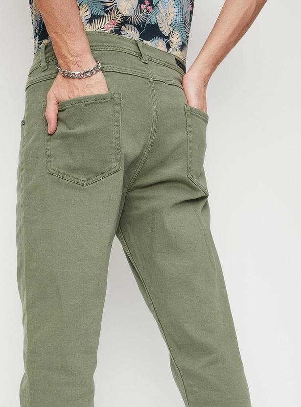 Men Coloured Relaxed Fit Jeans