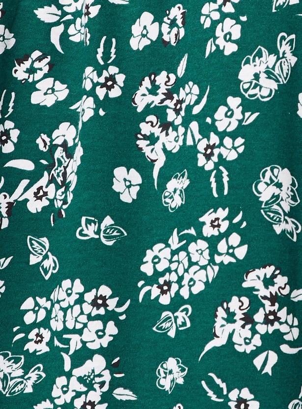 Women Printed Blouson Top