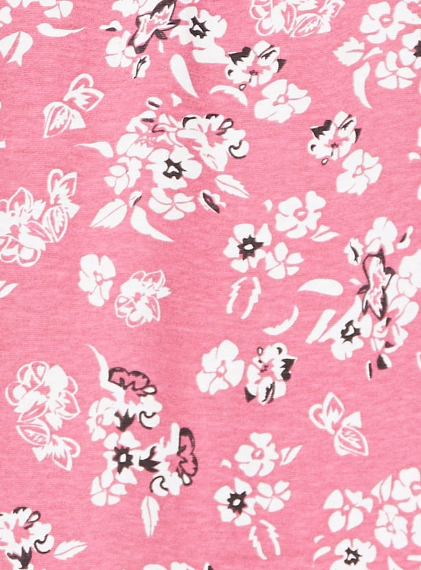 Women Printed Blouson Top