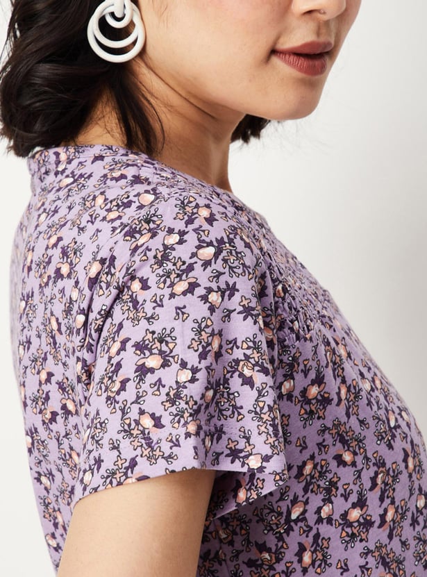 Women Floral Printed Top