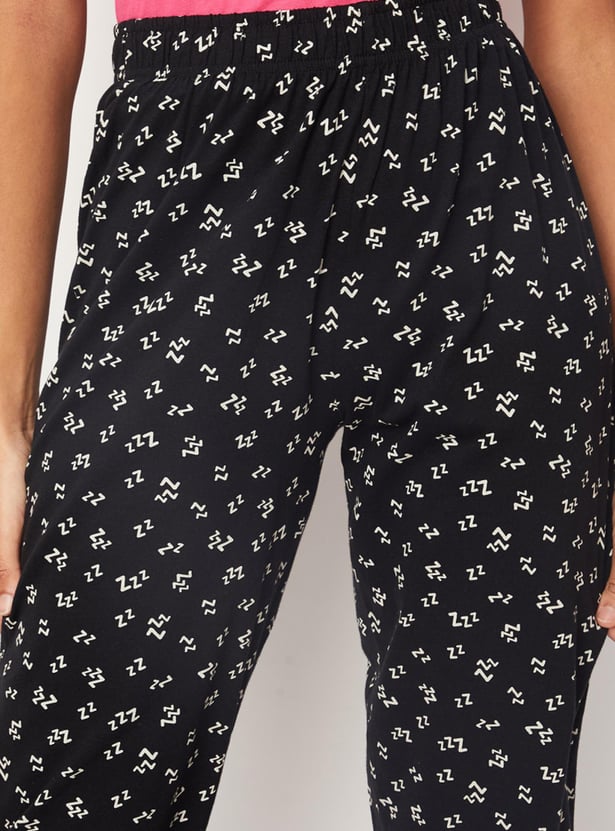 Women Printed Capri Set