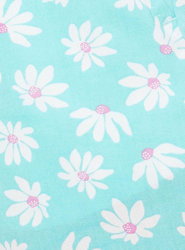 Women Floral Printed Woven Shorts