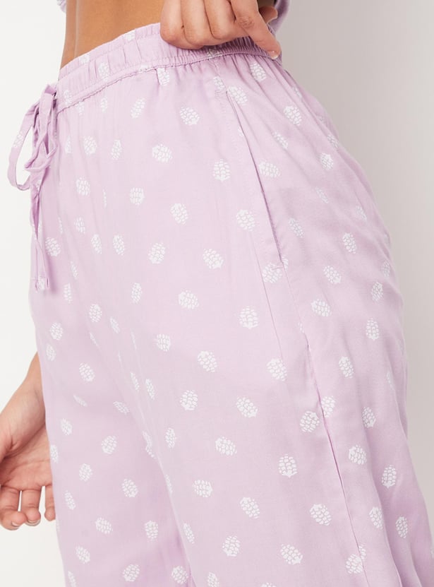 Women Printed Woven Capris