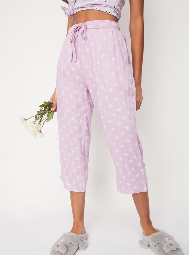 Women Printed Woven Capris