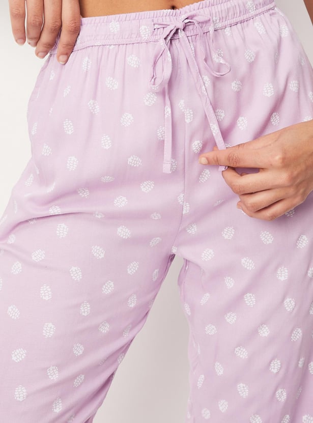 Women Printed Woven Capris