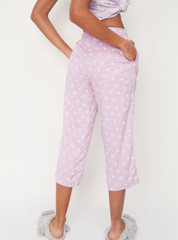 Women Printed Woven Capris