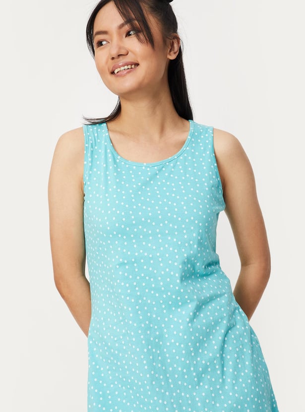 Women Printed Layered Chemise