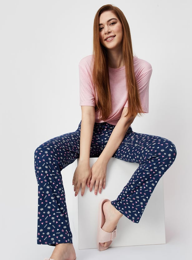 Women Printed Cotton Pyjamas