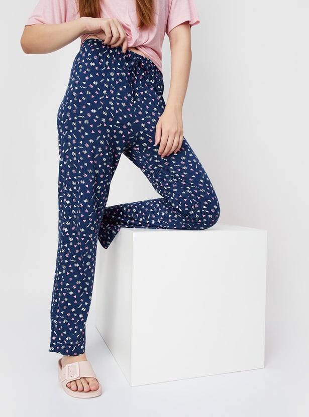 Women Printed Cotton Pyjamas