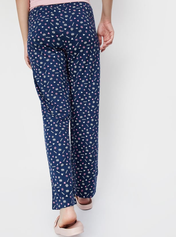 Women Printed Cotton Pyjamas