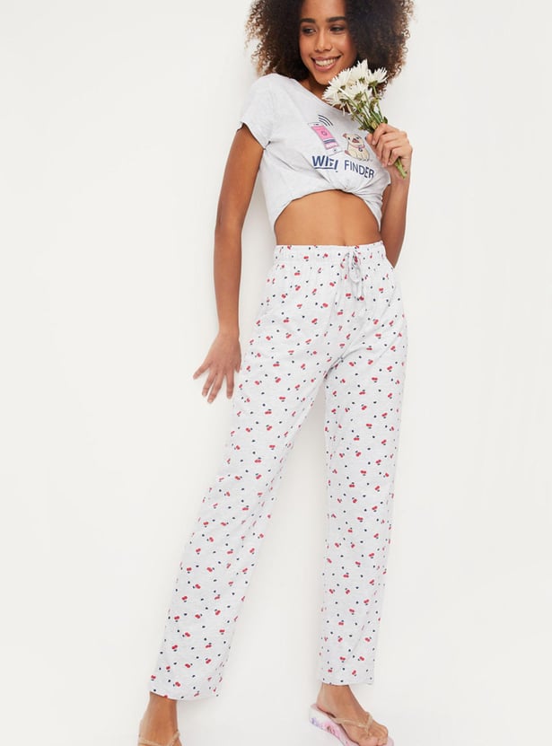 Women Printed Sleepwear Pyjamas