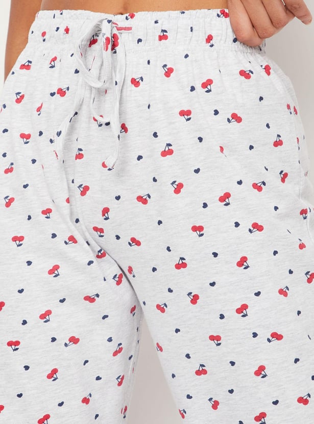 Women Printed Sleepwear Pyjamas