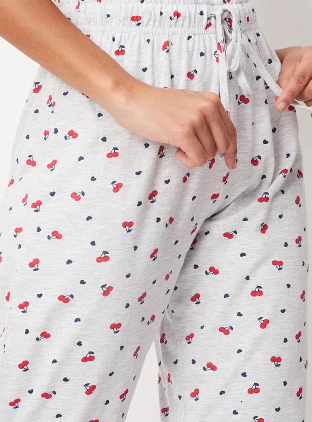 Women Printed Sleepwear Pyjamas