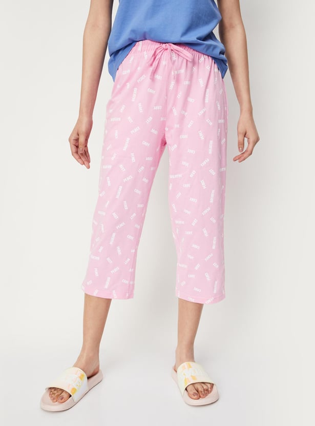 Women Printed Capri Set