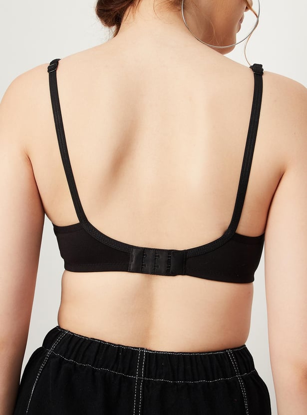 Women Solid Seamless Shaper Padded Bra