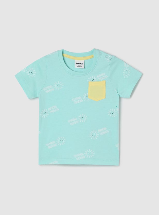 Boys Printed T-shirt with Pocket