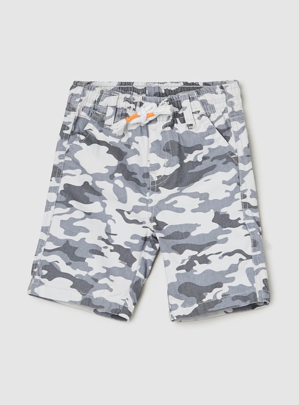 Boys Printed Bermuda Shorts