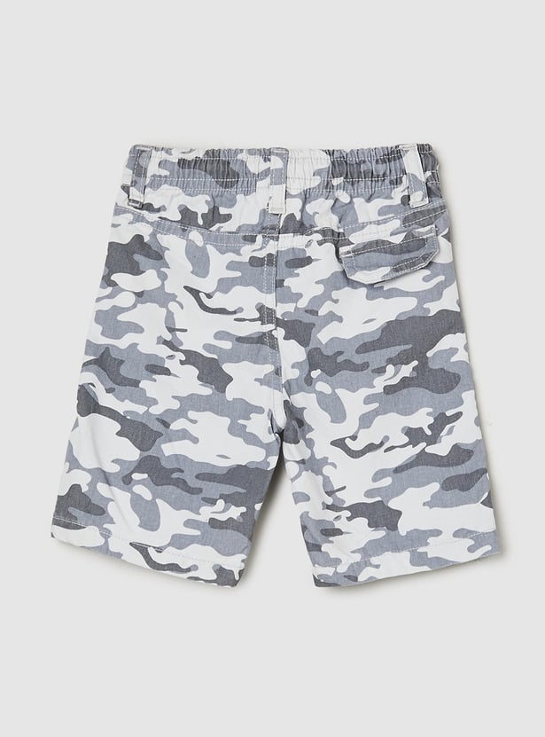 Boys Printed Bermuda Shorts