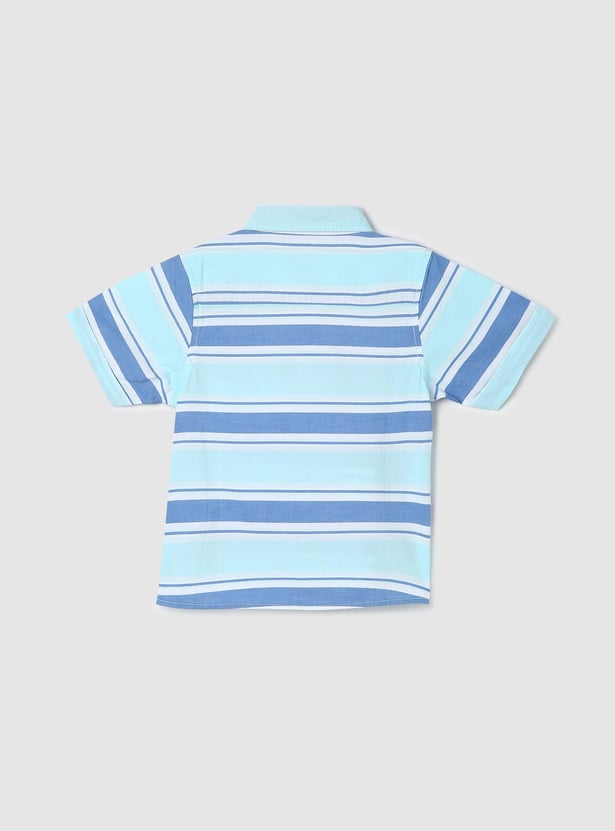 Boys Striped Casual Shirt