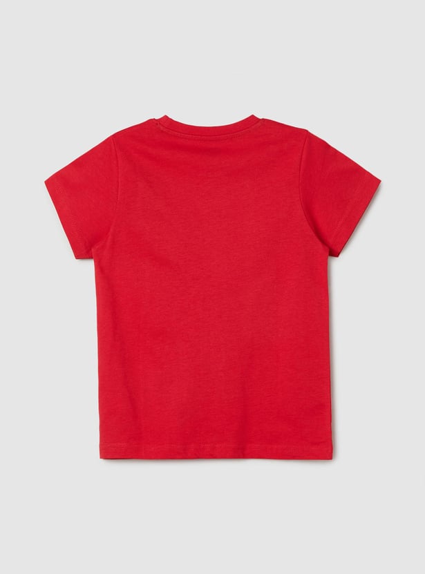 Boys Knit Graphic T-shirt
