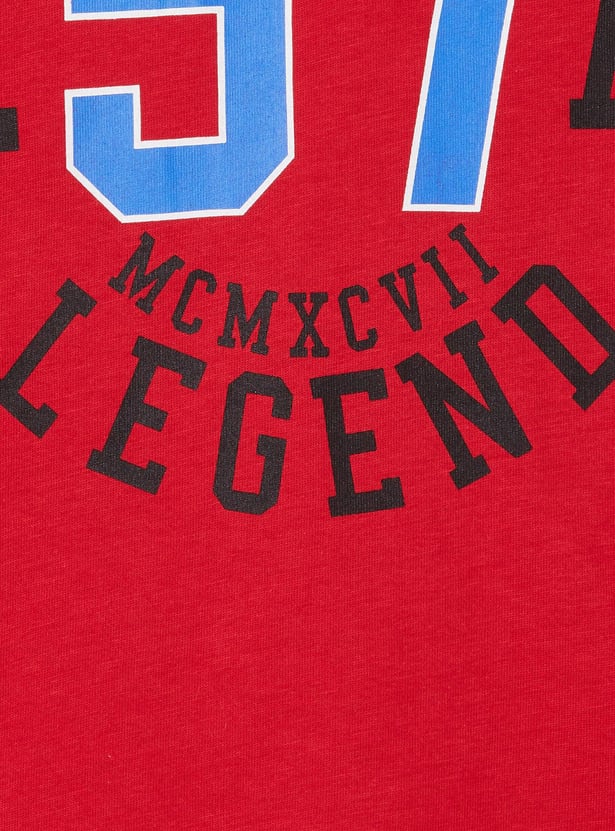 Boys Knit Graphic T-shirt