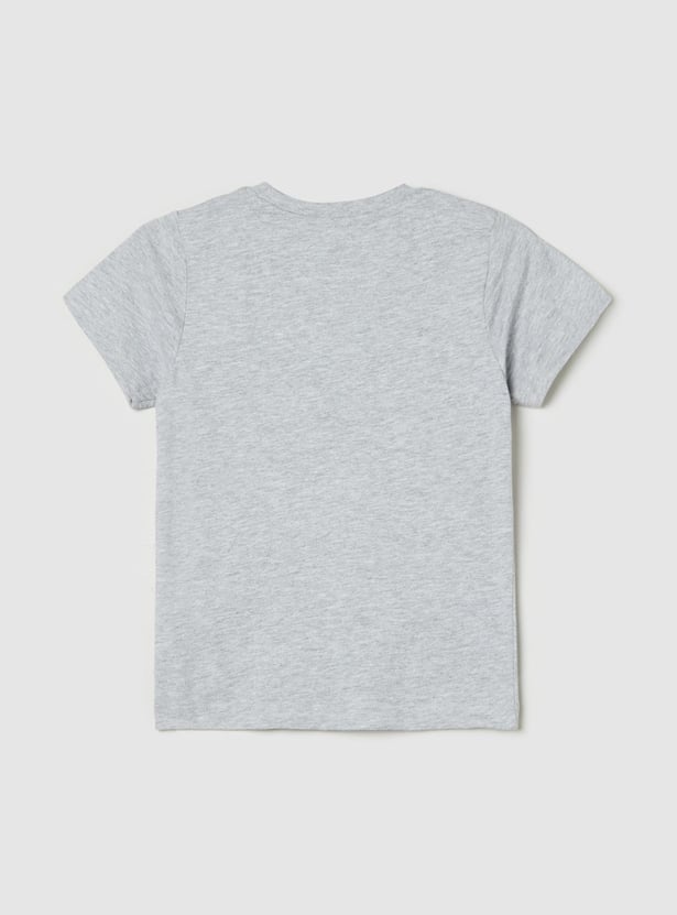 Boys Knit Graphic T-shirt