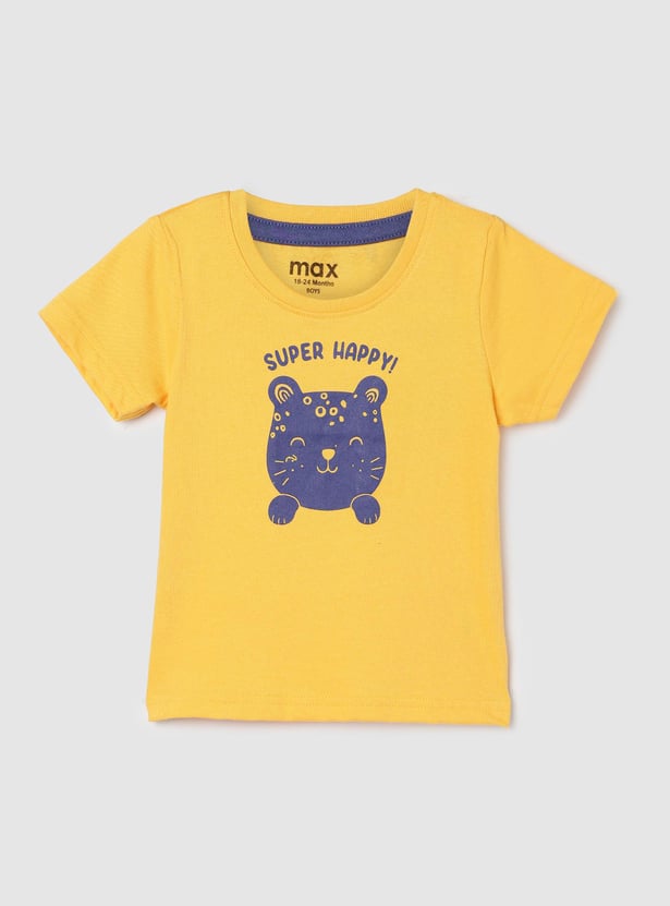 Boys Graphic Pure Cotton Pure Cotton T-shirt