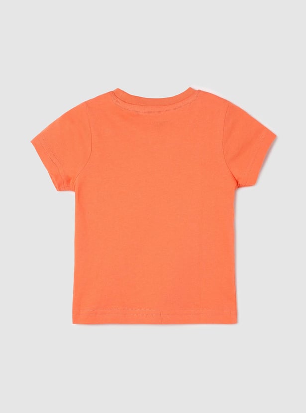 Boys Graphic Printed Crew Neck T-shirt