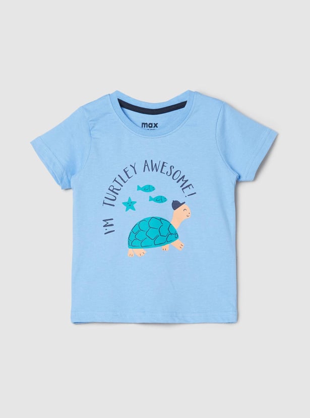 Boys Knit Graphic T-shirt
