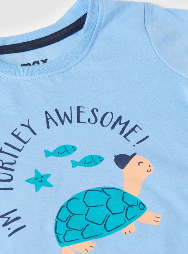 Boys Knit Graphic T-shirt