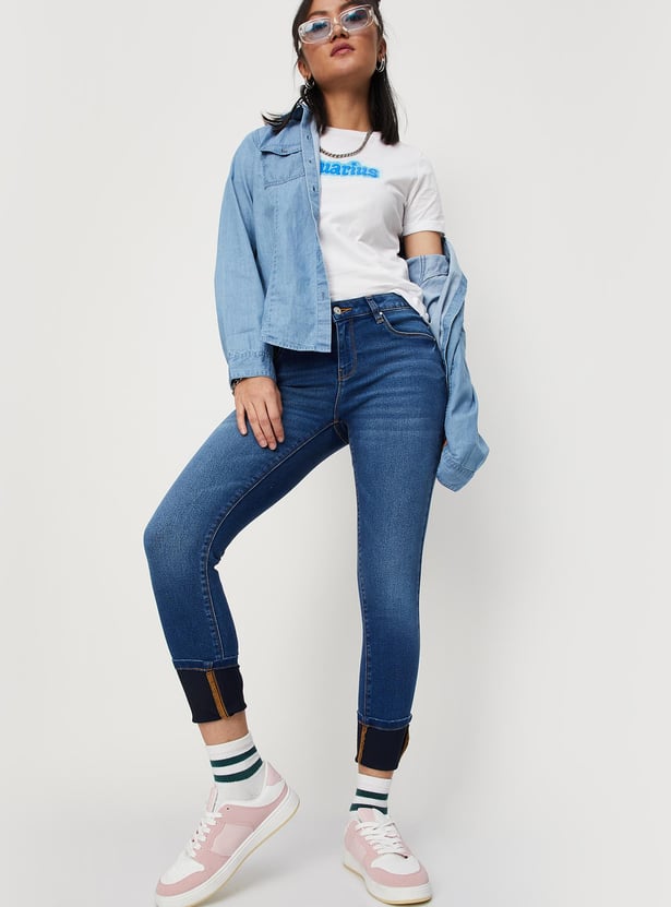 Women Push-Up Skinny Fit Jeans