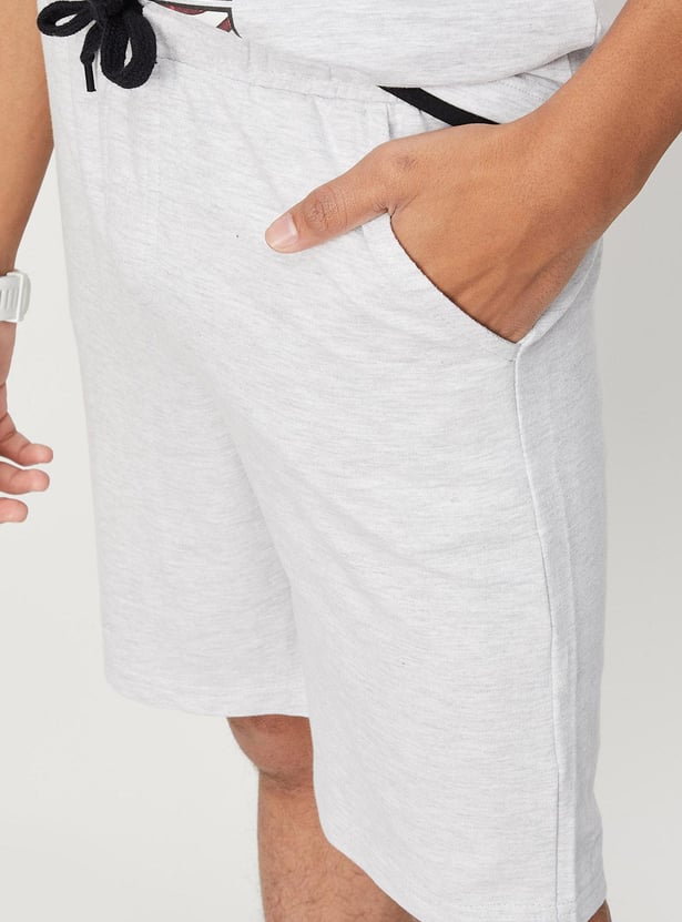 Boys Printed Knit Shorts