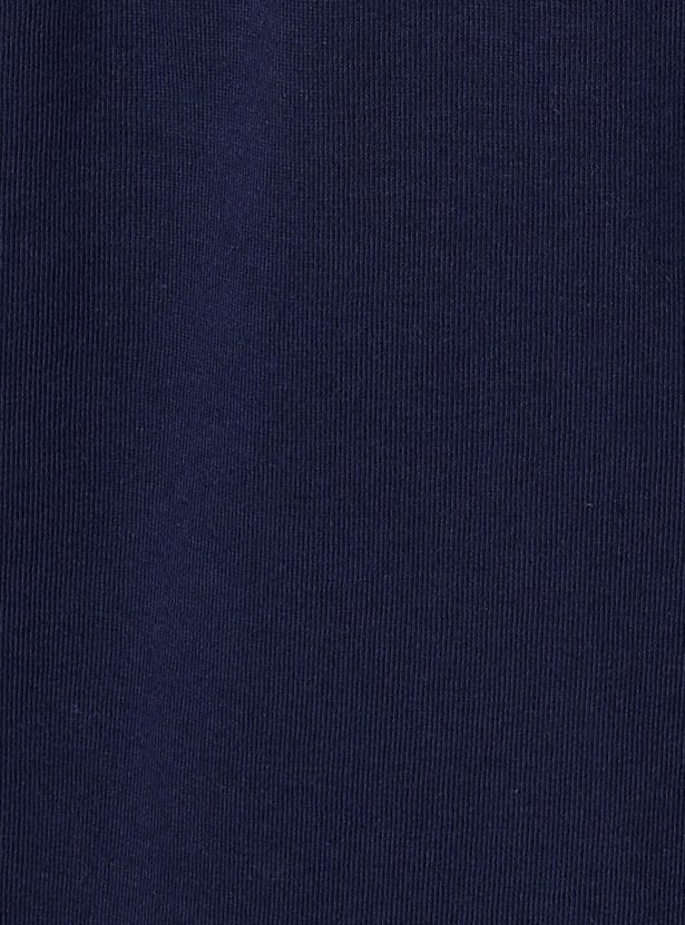 Boys Placement Printed Crew Neck T-shirt