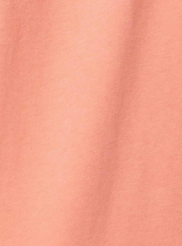 Men Solid Relaxed Fit T-shirt