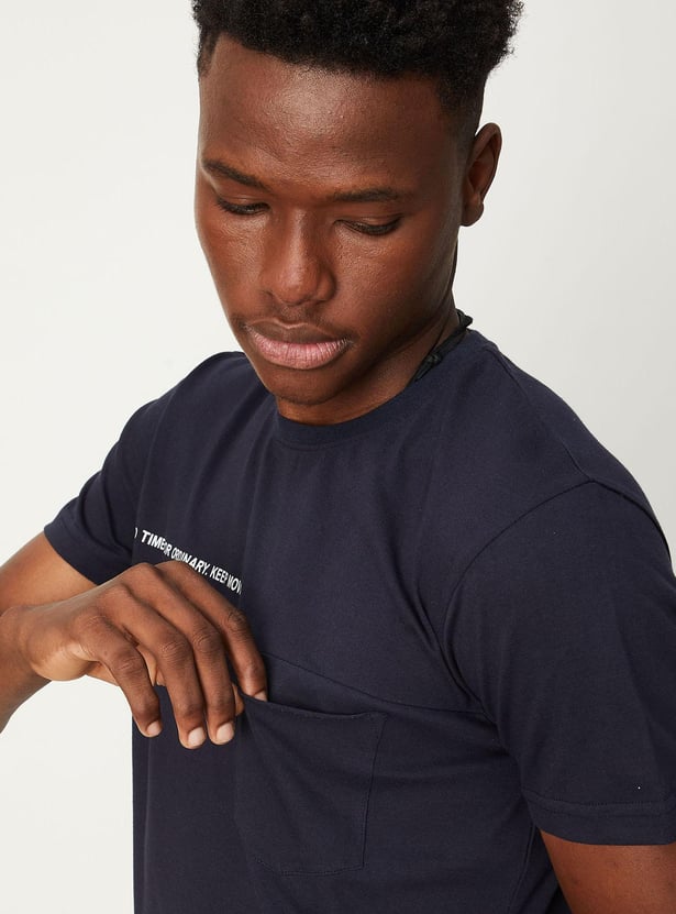 Men Printed Ultra Slim Fit T-shirt