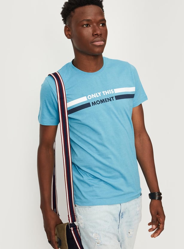 Men Ultra Slim Fit Graphic T-shirt