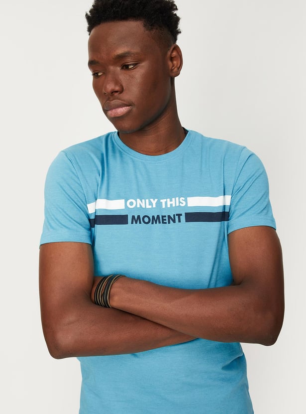 Men Ultra Slim Fit Graphic T-shirt