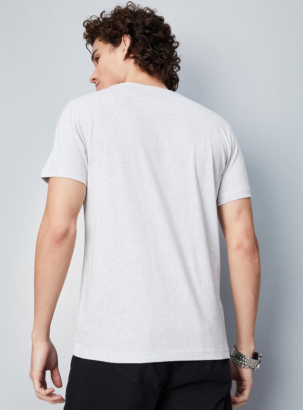 Men Ultra Slim Fit Graphic T-shirt