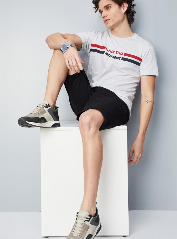 Men Ultra Slim Fit Graphic T-shirt