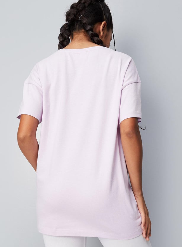 Girls Knit Graphic T-shirt
