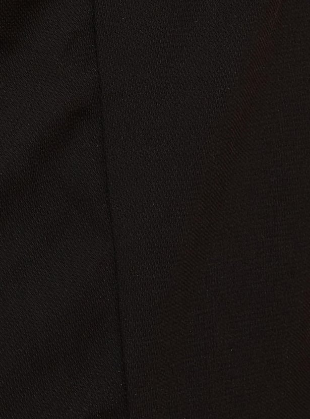 Women Solid Flared Trousers
