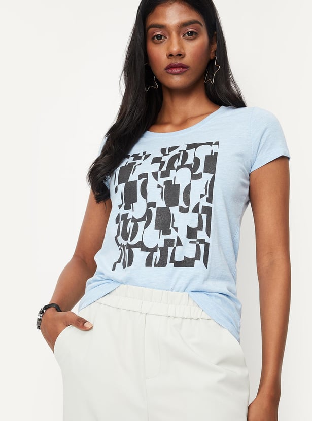 Women Short Sleeve Graphic T-shirt