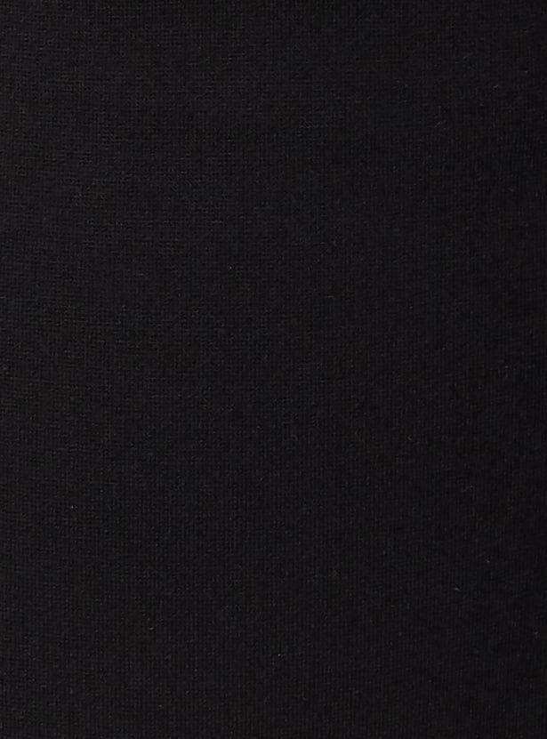 Women Solid Zipper Detailed Treggings