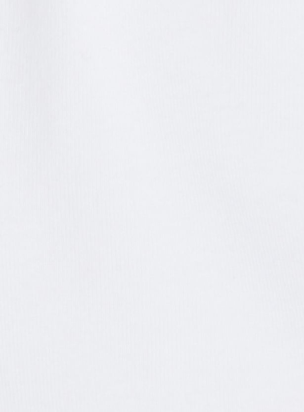 Girls Solid Full-Length Leggings