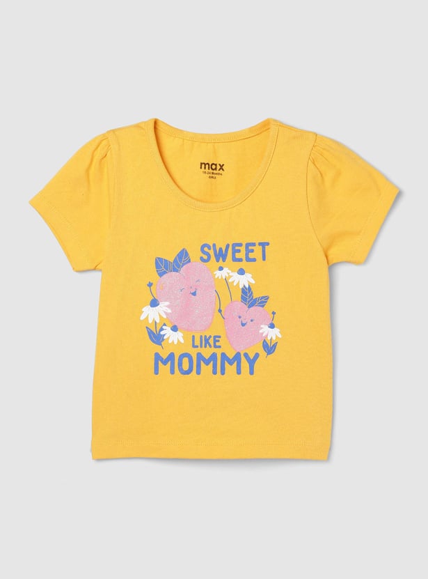 Girls Graphic Printed T-shirt