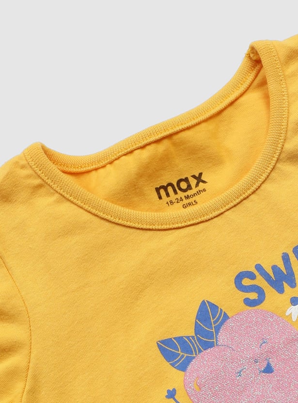 Girls Graphic Printed T-shirt